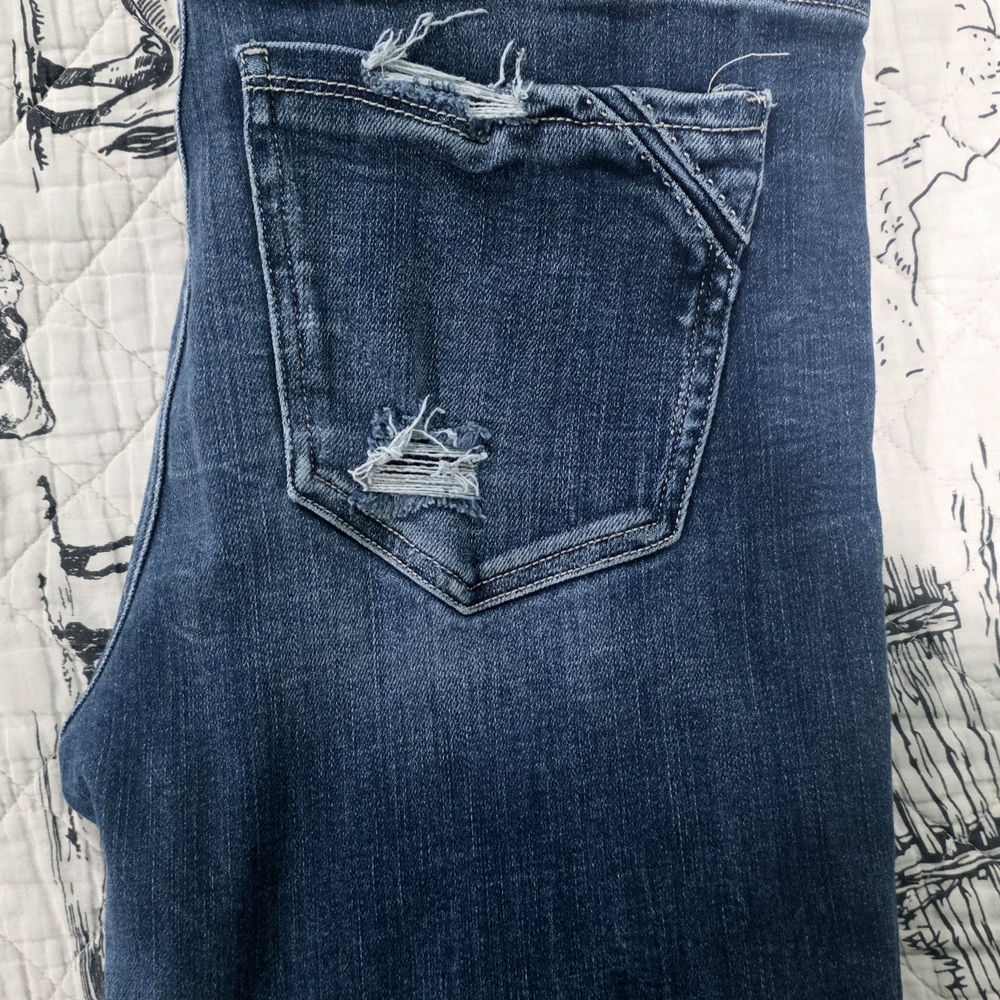 Buckle Black Ankle Skinny Jeans